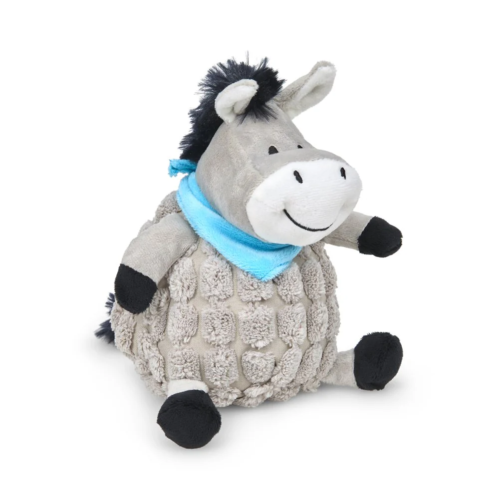 PetFace Dumpy Donkey Plush Dog Toy - Image 4