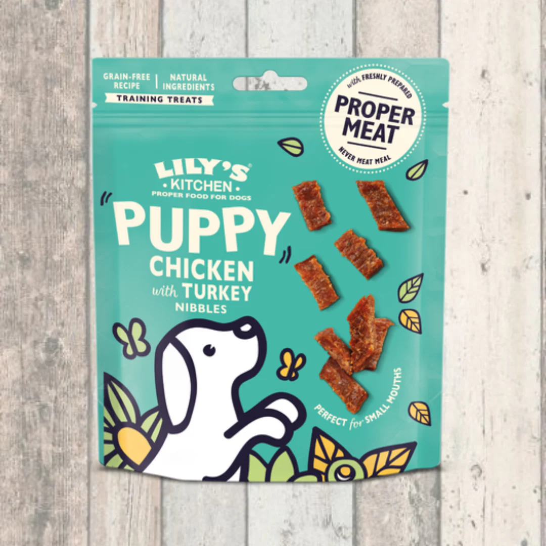 Lily's Kitchen Puppy Nibbles - Chicken & Turkey
