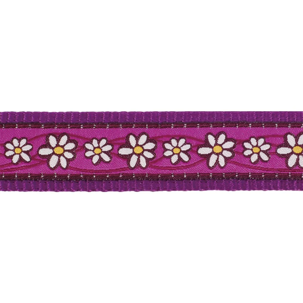 Purple Daisy Dog Lead by Red Dingo - Image 2