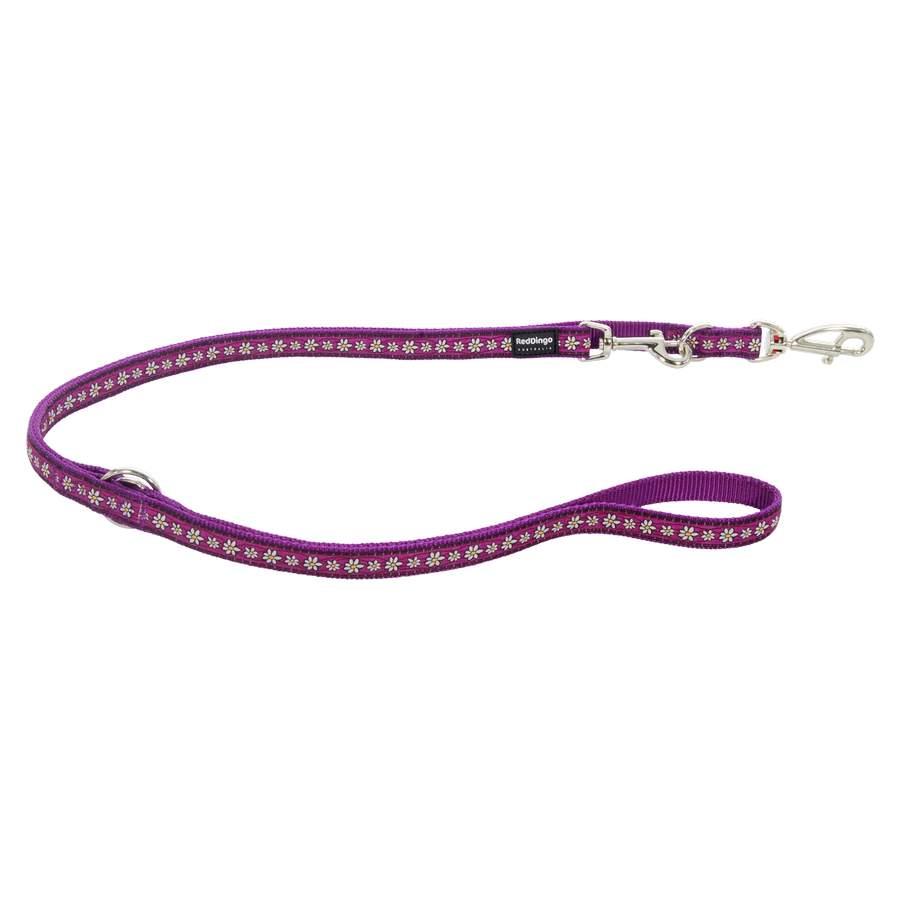 Purple Daisy Dog Lead by Red Dingo - Image 3