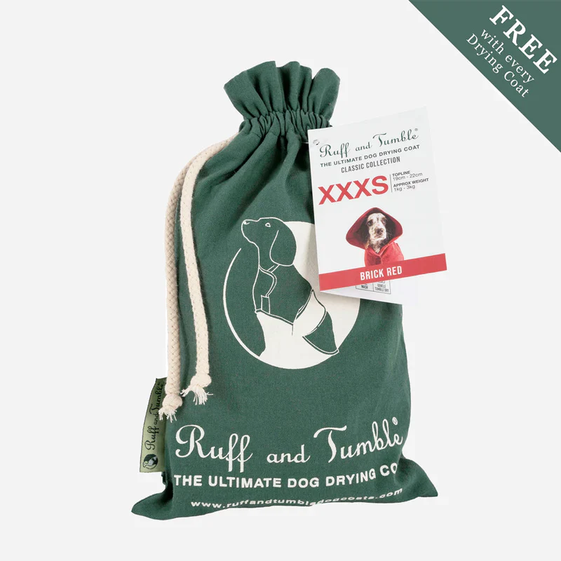 NEW Ruff and Tumble Dog Drying Coat - French Navy - Image 4