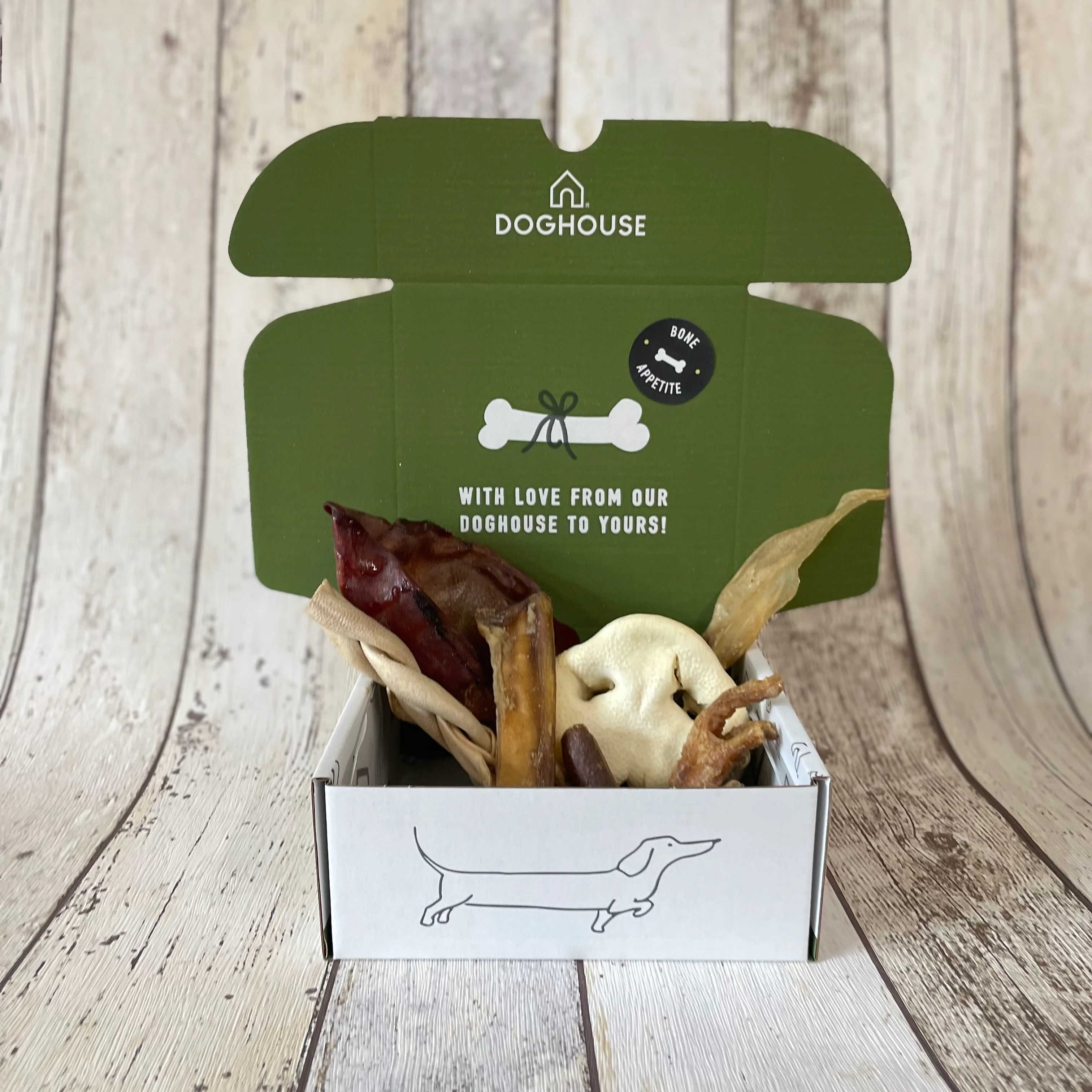 Small Natural Dog Treat Box - Image 2