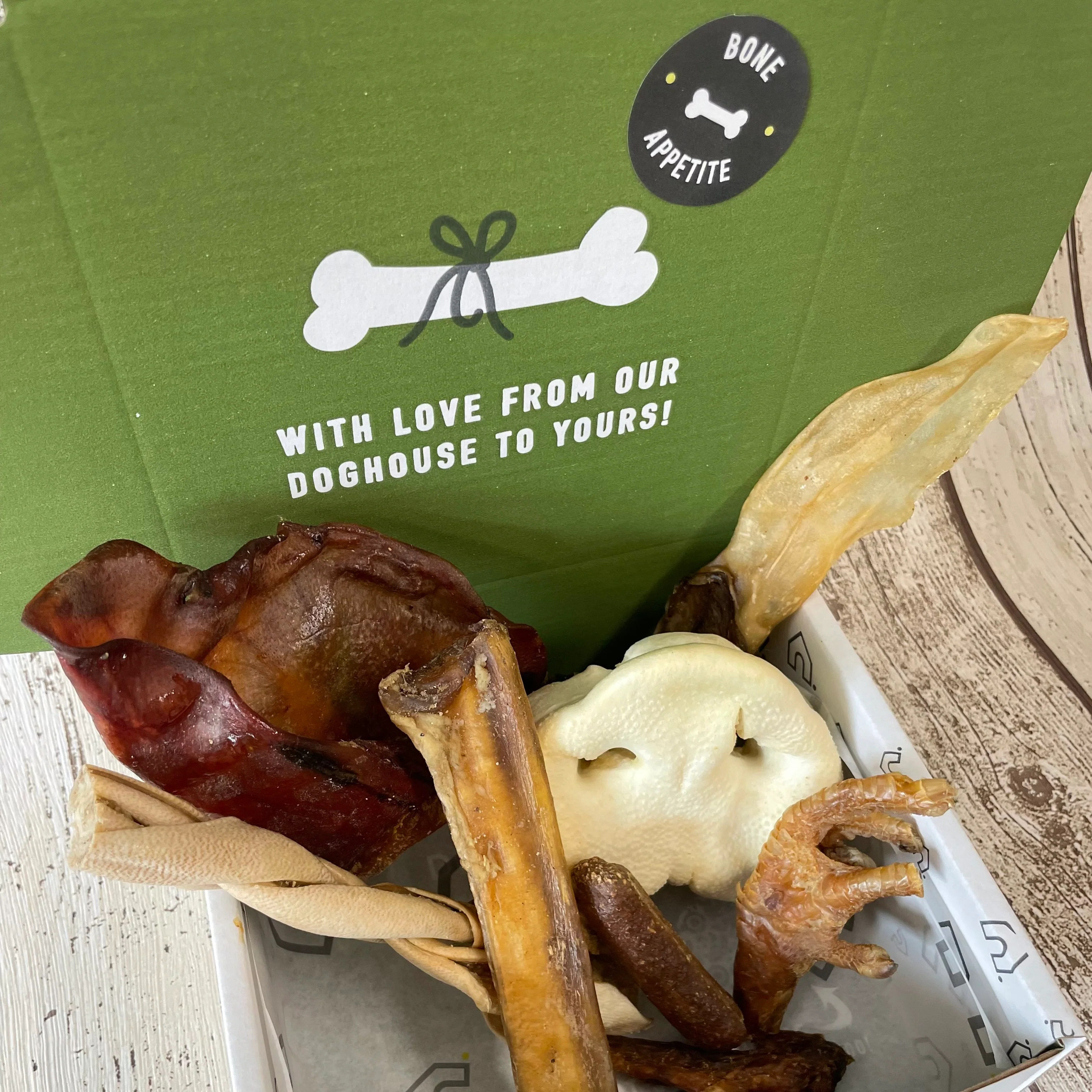 Small Natural Dog Treat Box - Image 3