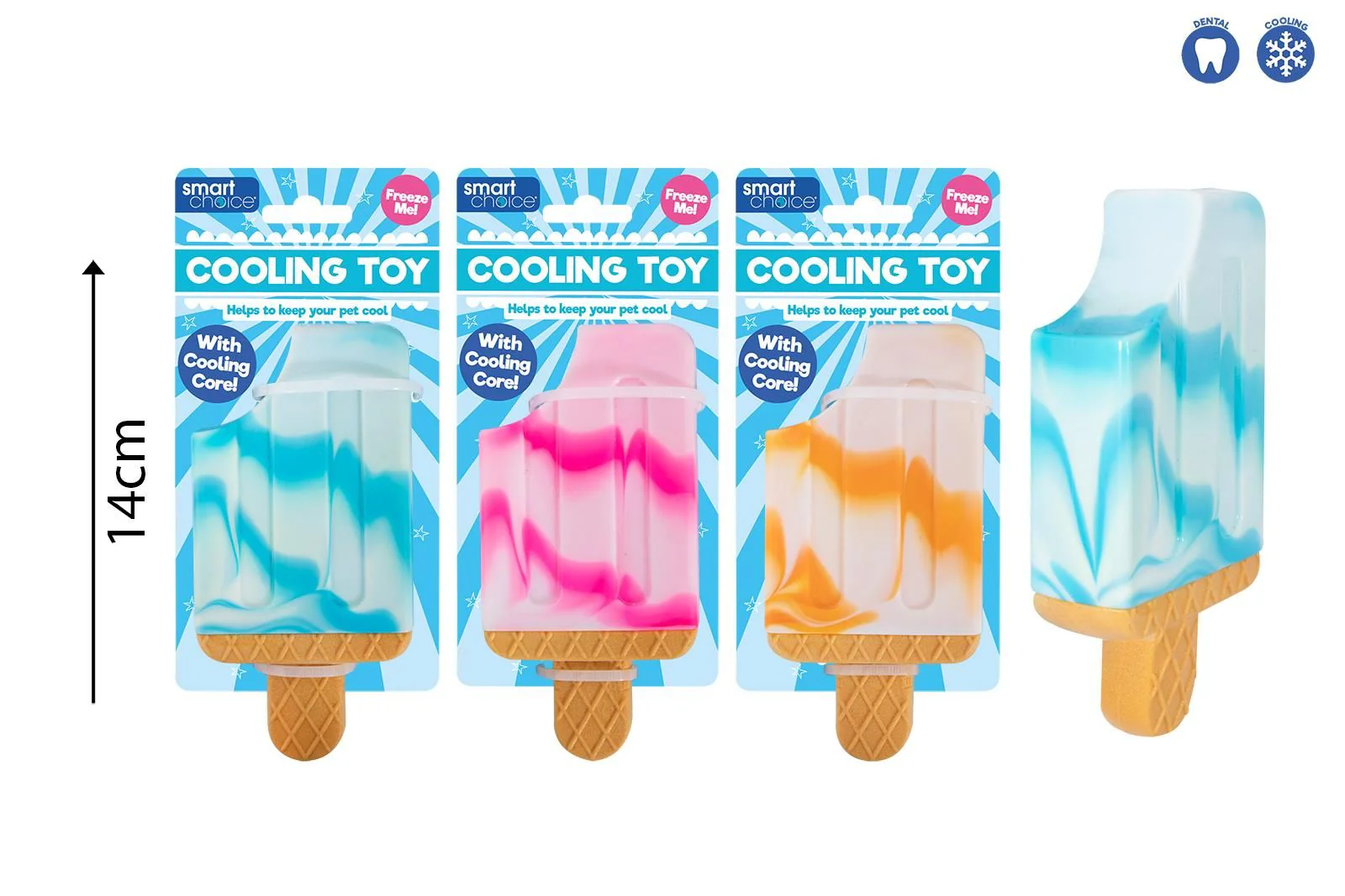 Smart Choice Cooling Rubber Ice Lolly Toy - Image 3