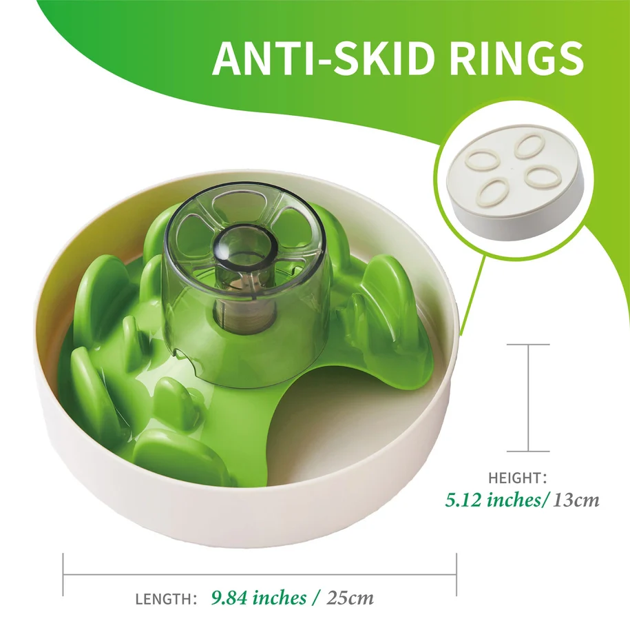 Spin Interactive Slow UFO Tricky Feeder Bowl for Dogs - Image 3