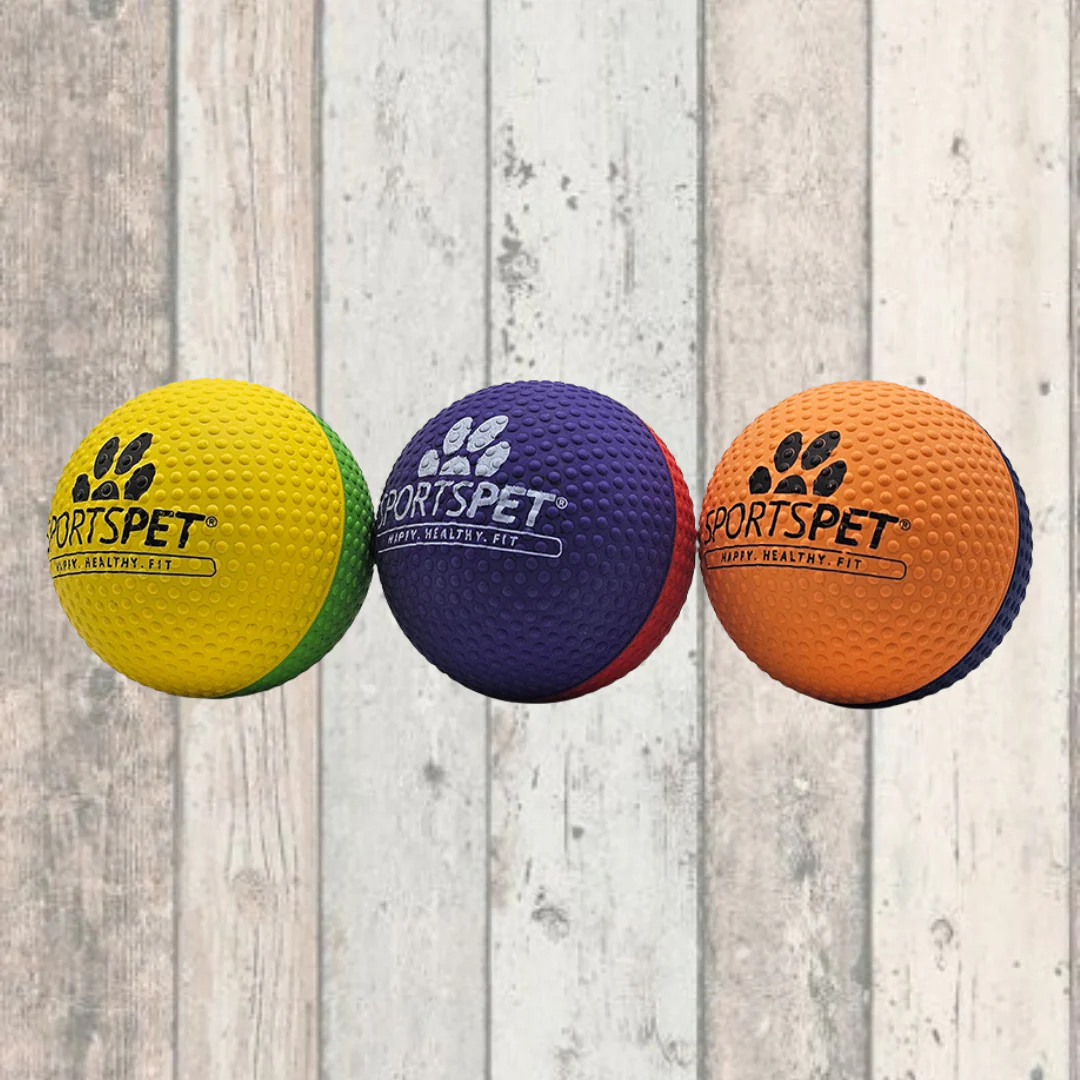 SportsPet Dimple Scented High Bounce Balls