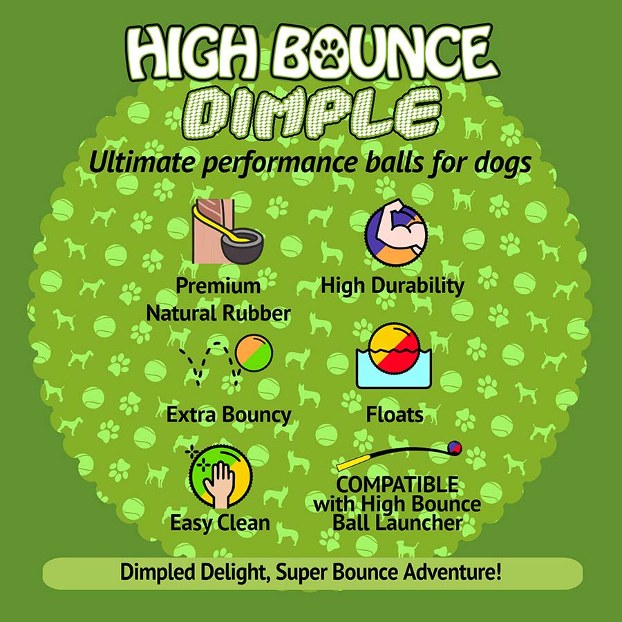 SportsPet Dimple Scented High Bounce Balls - Image 5