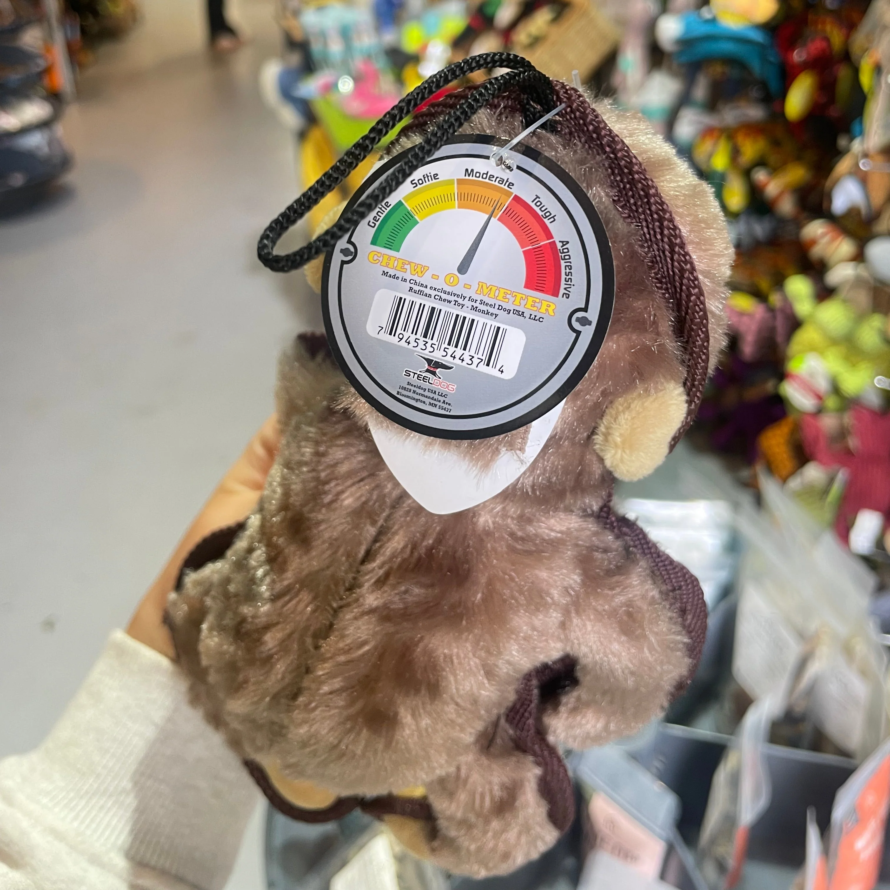 Steel Dog Ruffian Monkey Dog Toy - Image 3