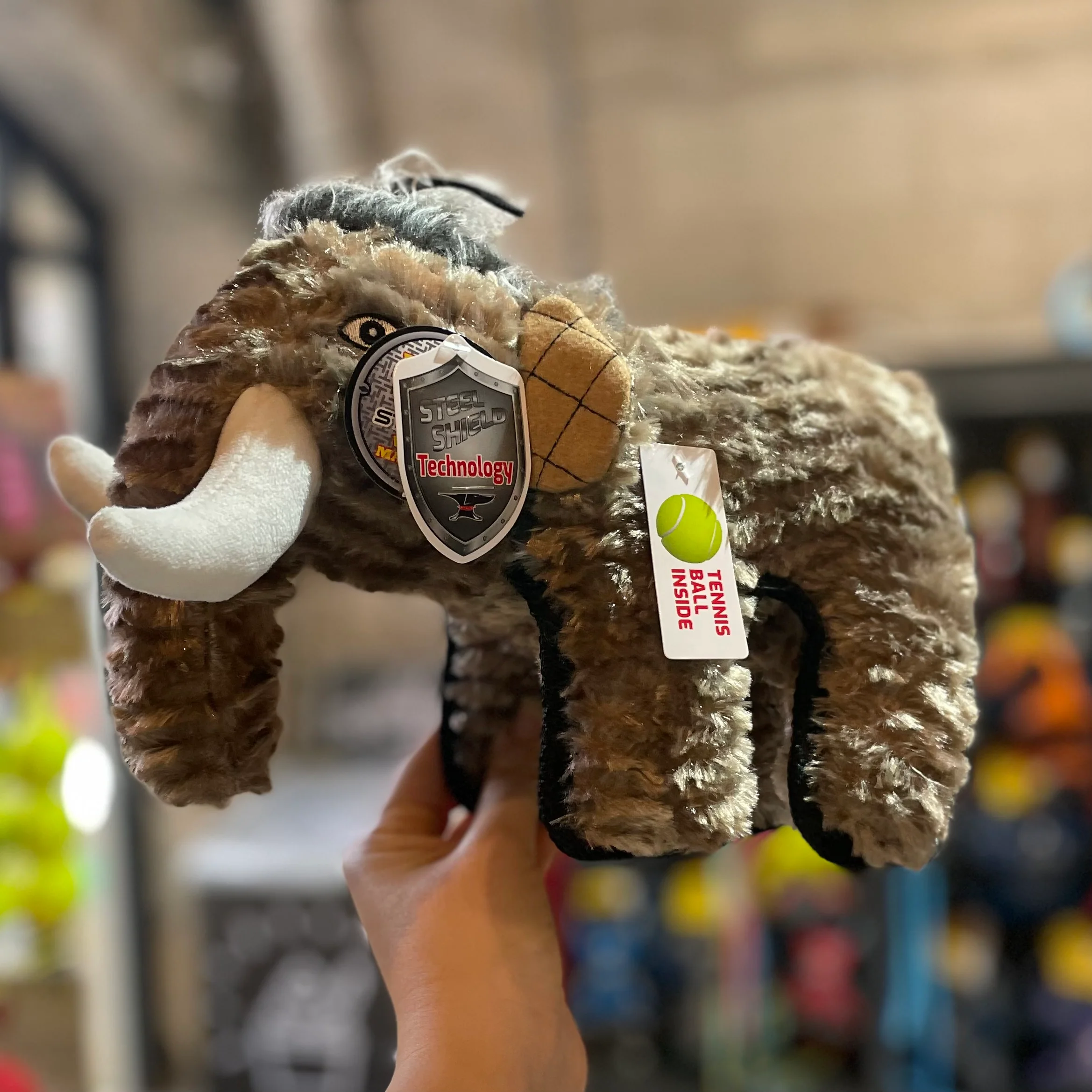 Steel Dog Ruffian Woolly Mammoth Plush Toy - Image 7