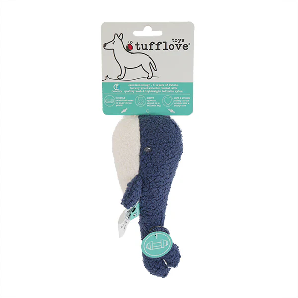 TuffLove Whale Puppy Toy - Image 4