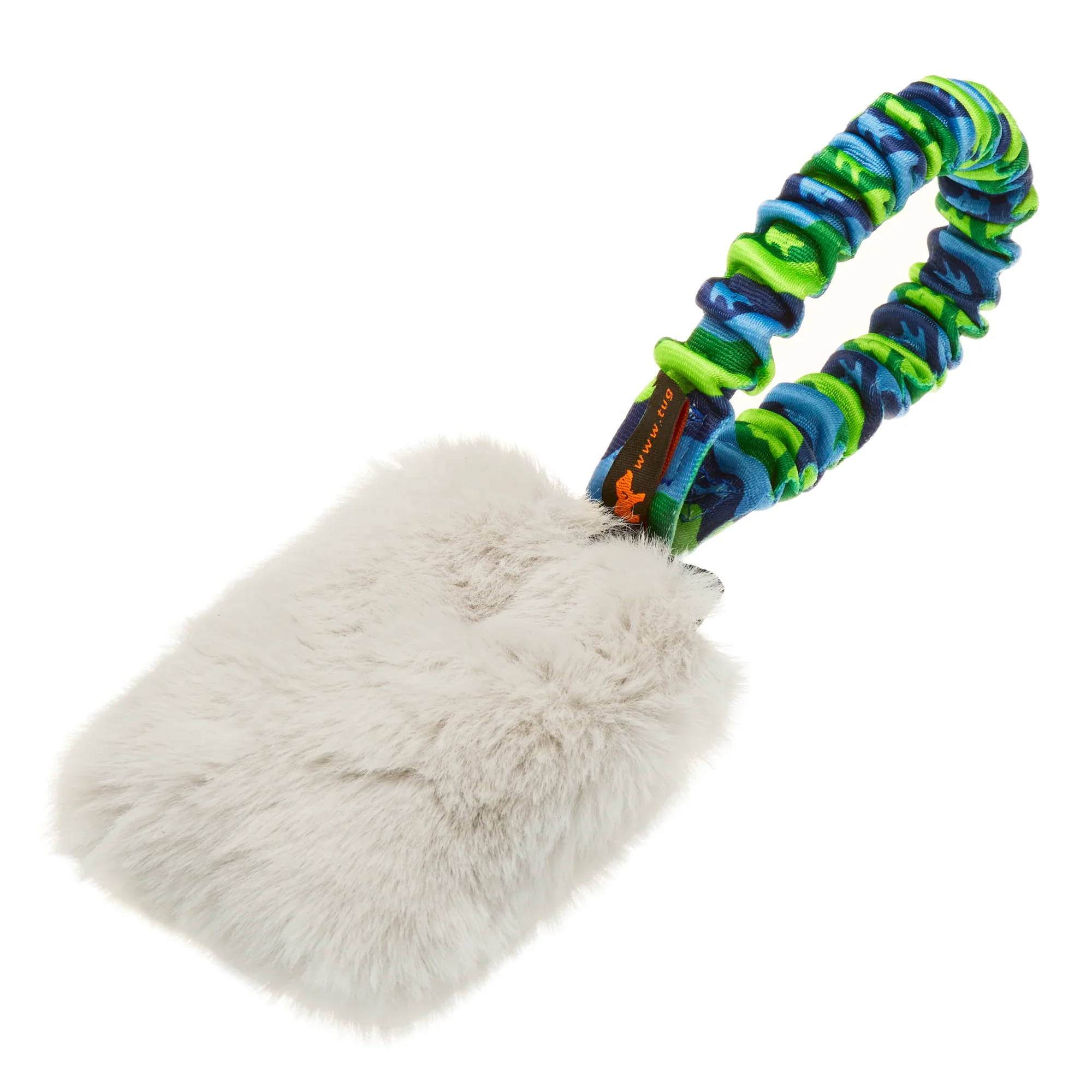 Faux Fur Pocket Bungee Squeaker for Dogs by Tug-e-Nuff - Image 5