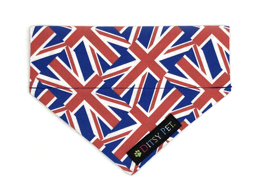 Union Jack Dog Bandana by Ditsy Pet - Image 2