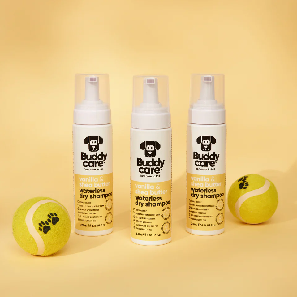 Buddycare Waterless Dry Shampoo Vanilla and Shea Butter