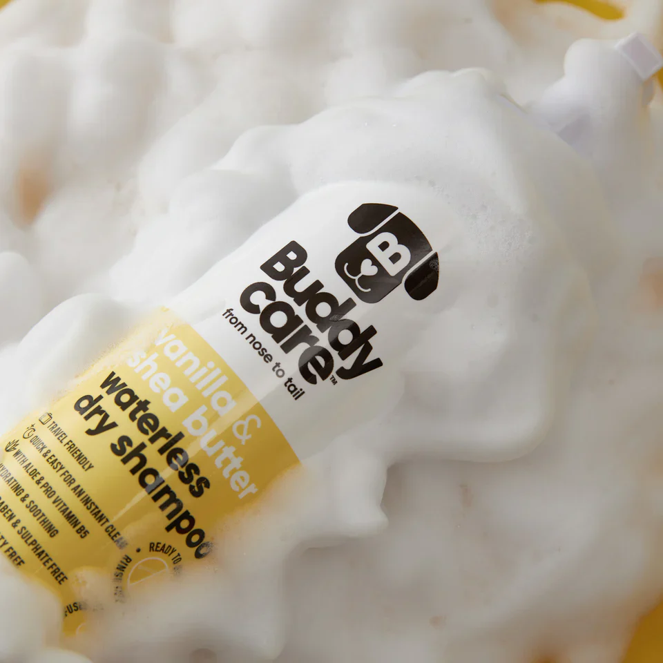 Buddycare Waterless Dry Shampoo Vanilla and Shea Butter - Image 3